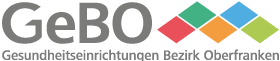 Logo: Gesundheitseinrichtungen des Bezirks Oberfranken (GeBo)