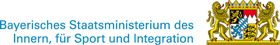 Logo: Bayerisches Staatsministerium des Innern, für Sport und Integration